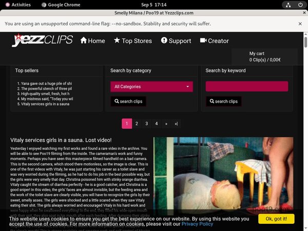 Account On Yezzclips.com