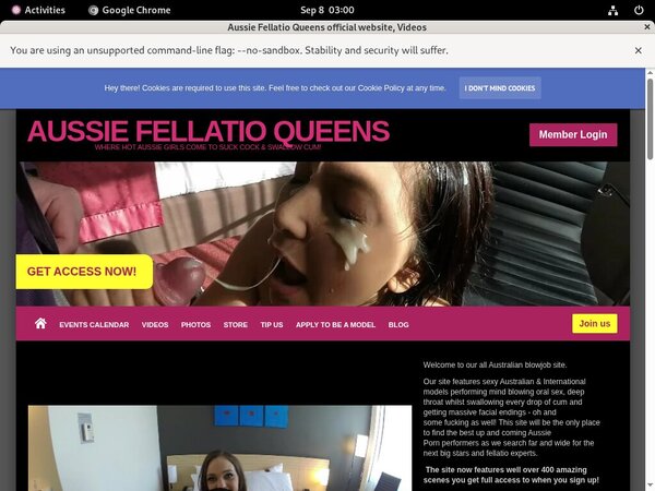 Accounts Aussie Fellatio Queens