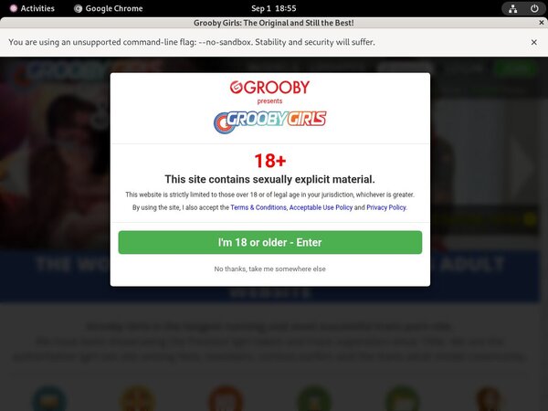 Accounts Groobygirls.com