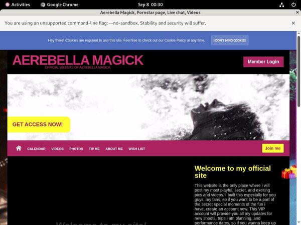 Aerebella Magick Home Page