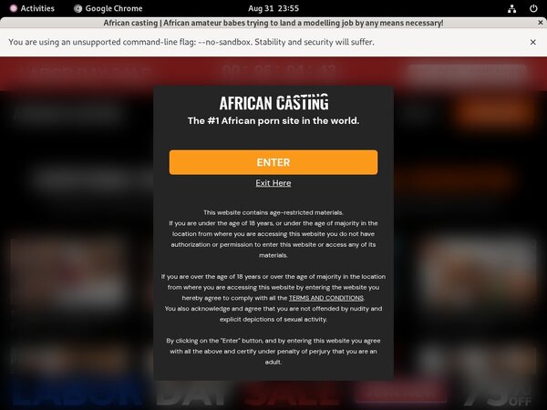 Africancasting.com Free Trial Promotion