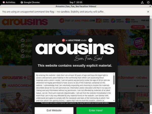 Arousins With Amex