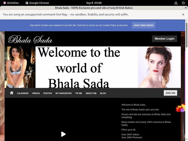 BhalaSada Login Info