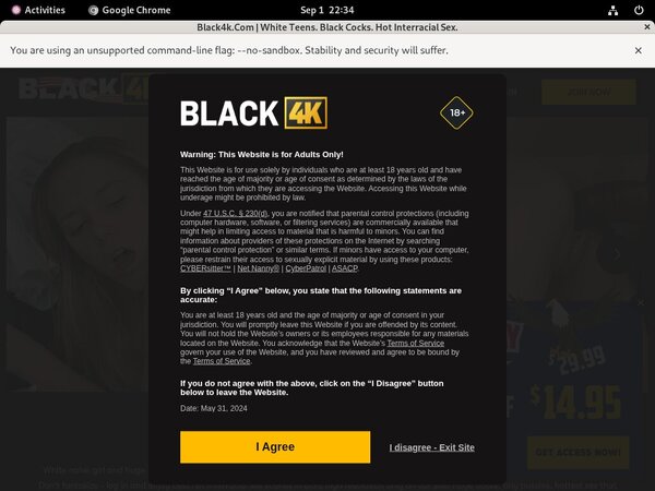 Black 4k Checkout Page