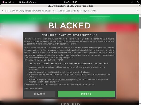 Blacked.com Day Trial