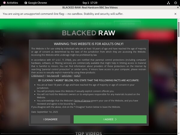 Blackedraw.com Trial Membership
