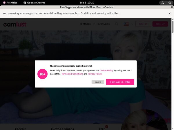 Blond Pearl Pay Site