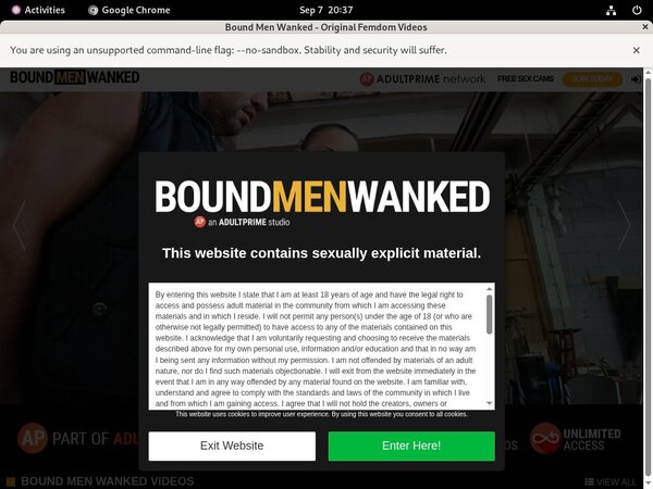 Boundmenwanked.com Betalen