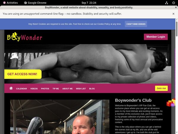 BoyWonder Pornstar