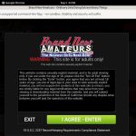 Brand New Amateurs Checkout Page