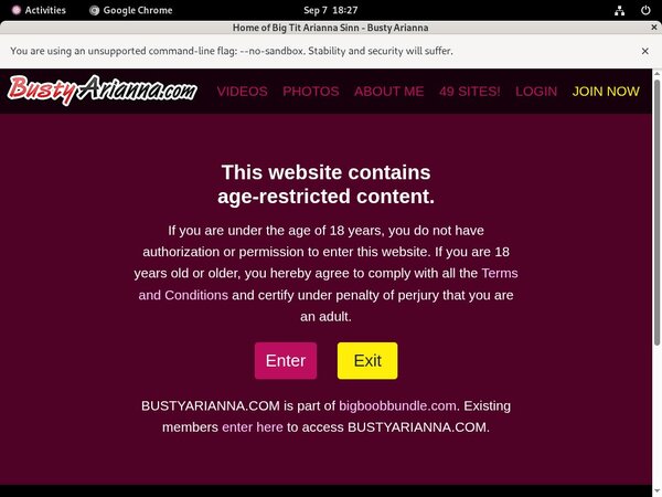 Bustyarianna.com Porn Pass