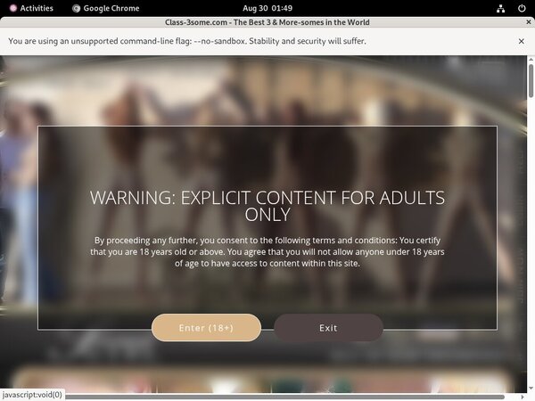 Class-3some.com Free Try