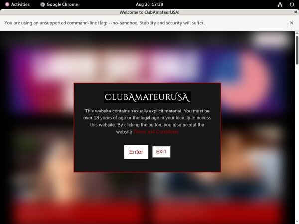 Club Amateur USA Membership Trials
