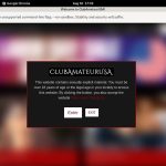 Club Amateur USA New Password