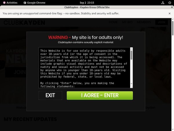 Clubkayden.com Full Version