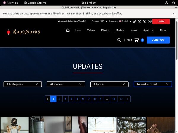 Clubropemarks Paypal?