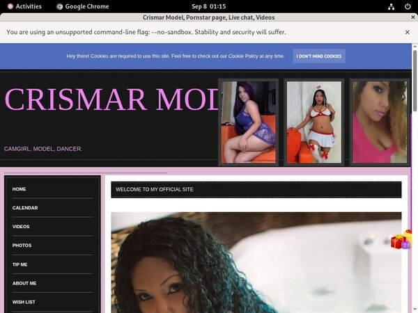 Crismarhotxxx.modelcentro.com Free Login Account