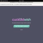 Cuckold Wish Renew Password