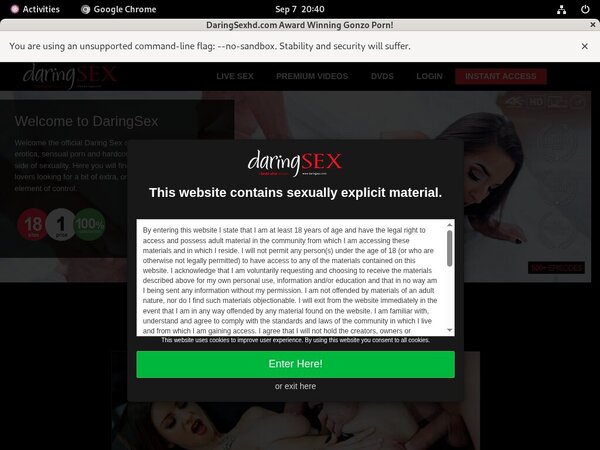 Daringsexhd Free Join