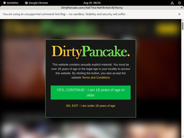 Dirty Pancake Trial Discount Offer