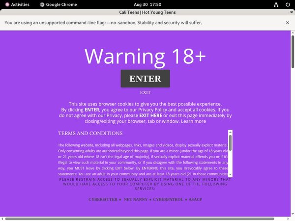 Discount Caliteens Account