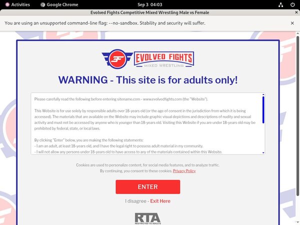 Evolved Fights Login Free