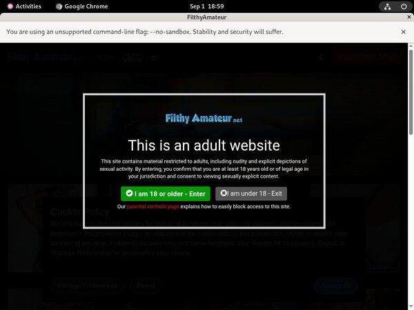 Filthy Amateur Com Discount Trial