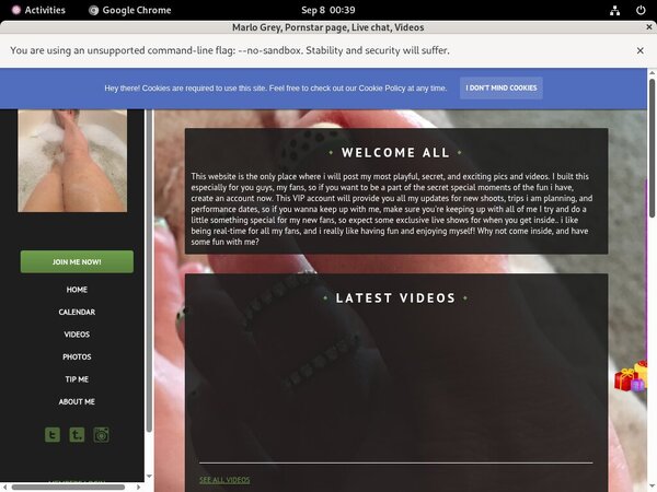 Free Accounts To Marlogrey.modelcentro.com