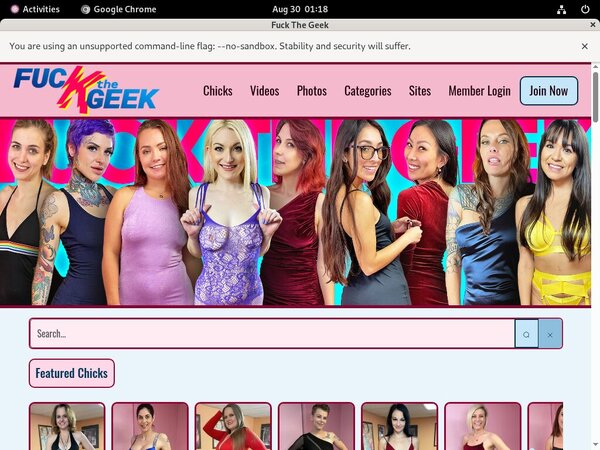 Free Fuck The Geek Account Password