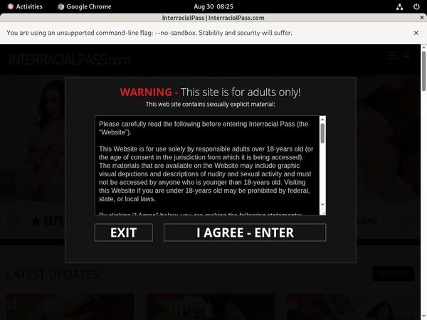 Free Interracialpass Password Account