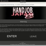 Free Password Handjob Japan