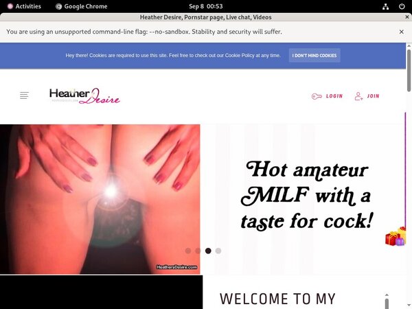Free Trial Desire Heather