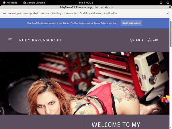 Free Trial RubyRaven69 Membership