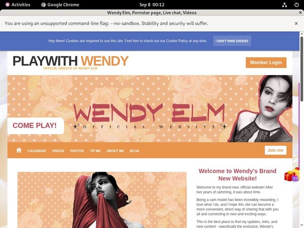 Free Wendy Elm Account New