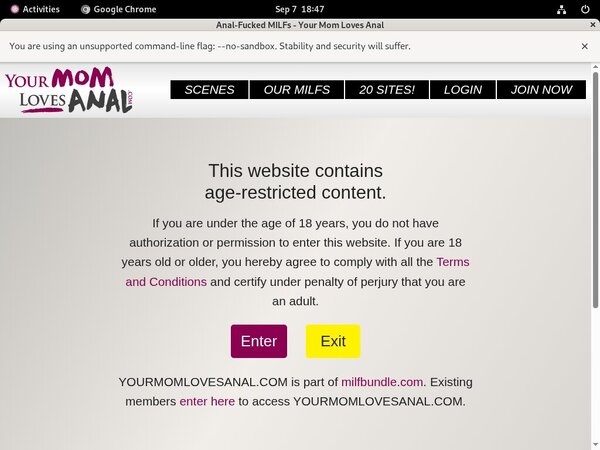 Free Your Mom Loves Anal Promo