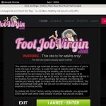 Get A Free Foot Job Virgin Account