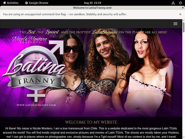 Get A Free Latinatranny.com Account