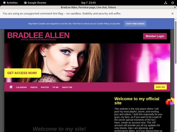 Get Bradleeallmodelcentro.com Account