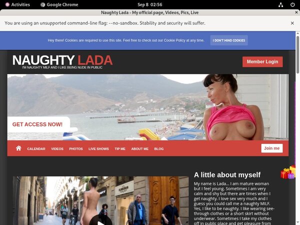 Get Free Naughty Lada Account