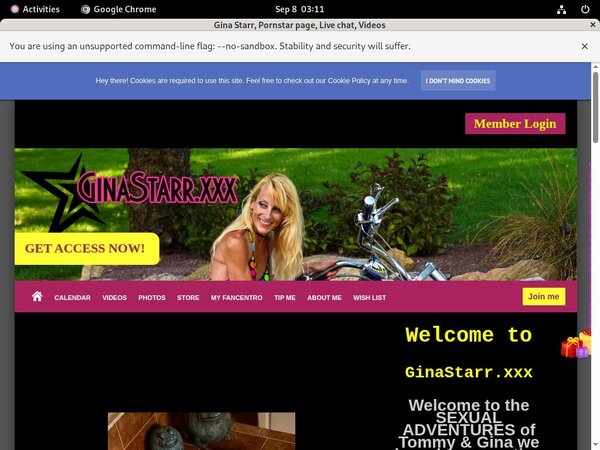 Gina Starr Trial Membership Offer
