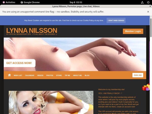 Gratis Lynna Nilsson