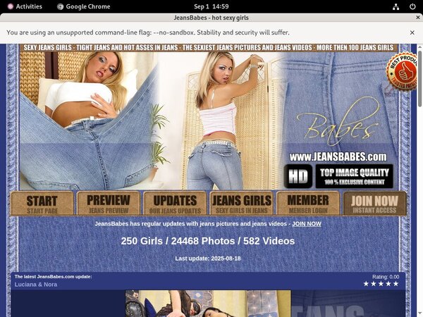 Jeans Babes Limited Time Offer