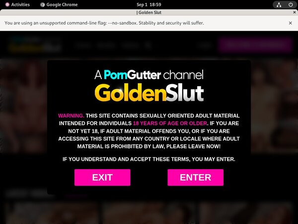 Join Golden Slut For Free