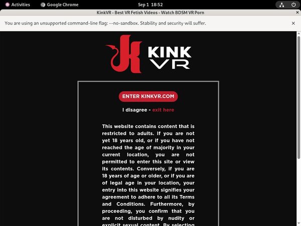 Kink VR Betalen