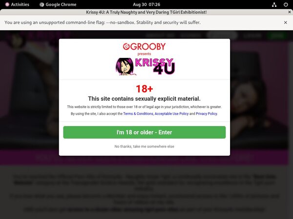 Krissy4u.com Free Login