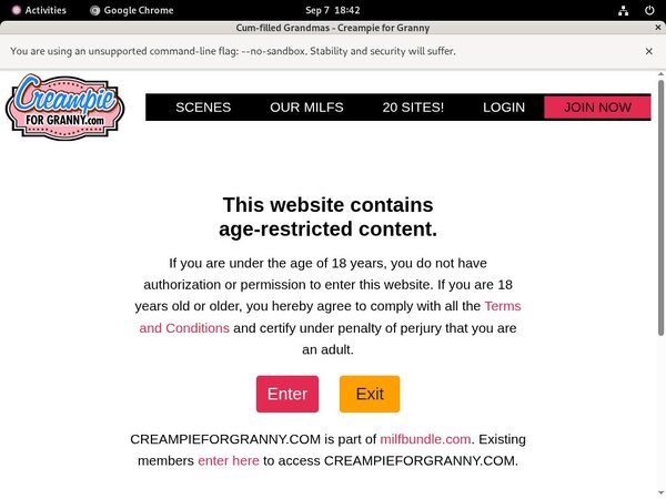Logins For Creampie For Granny