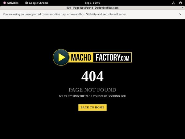 Machofactory.com Account Paypal