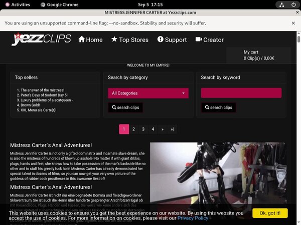 Mistress Jennifer Carter Link Discount