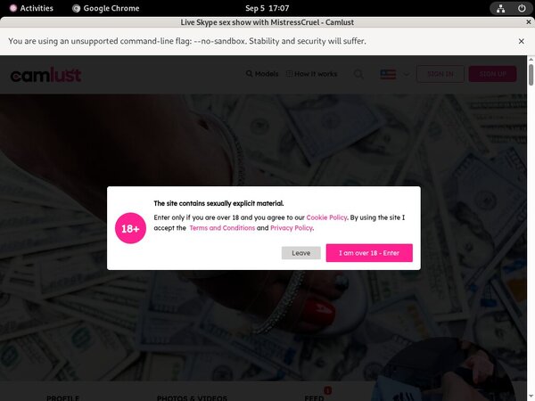 MistressCruel With AOL Account