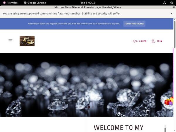 Mistressmenadiamond.modelcentro.com Freeones